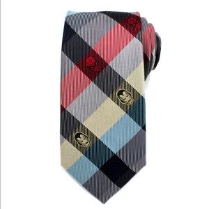 Men’s marvel comics plaid tie